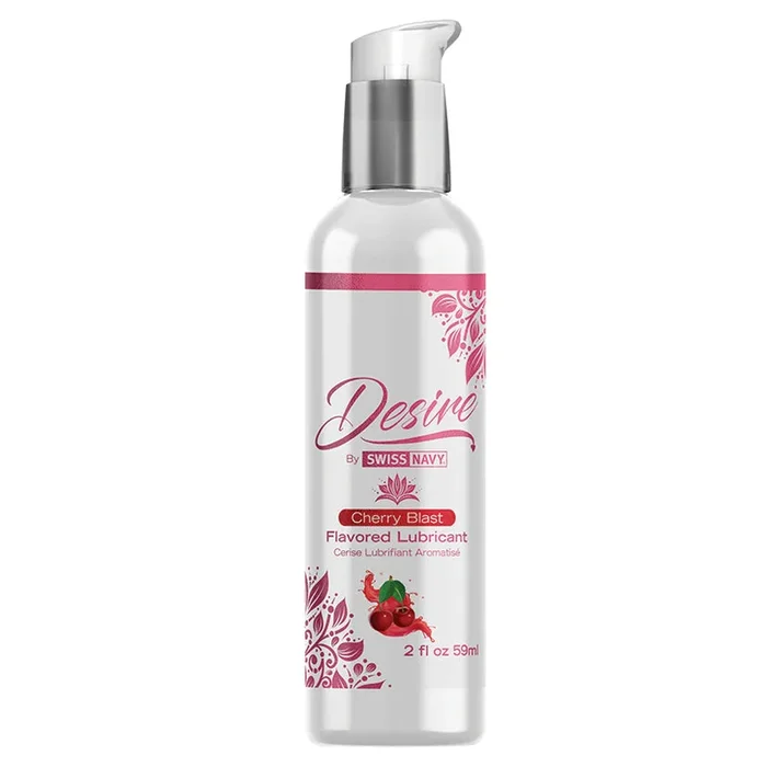 Desire By Swiss Navy Cherry Blast Flavored Lubricant 2oz