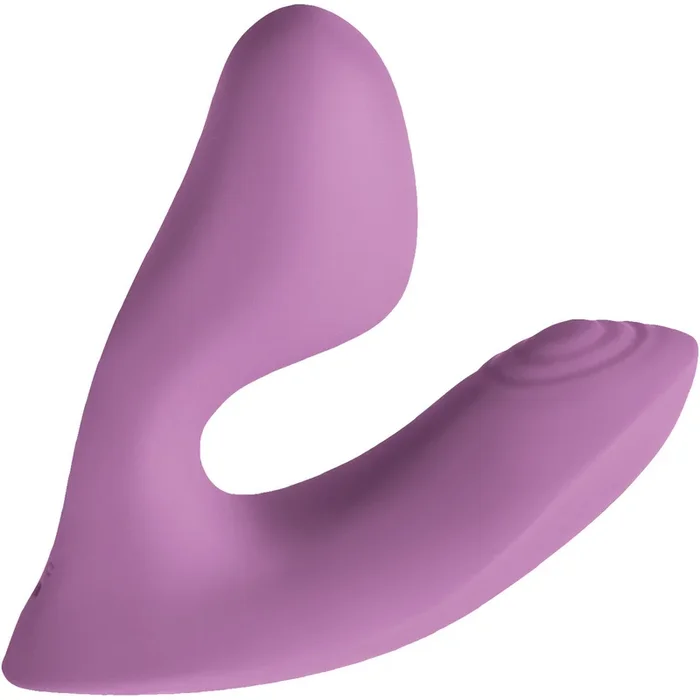 Desire Demure Dual Motor Rechargeable Silicone Wearable Dual Stimulation Vibrator – Lavender