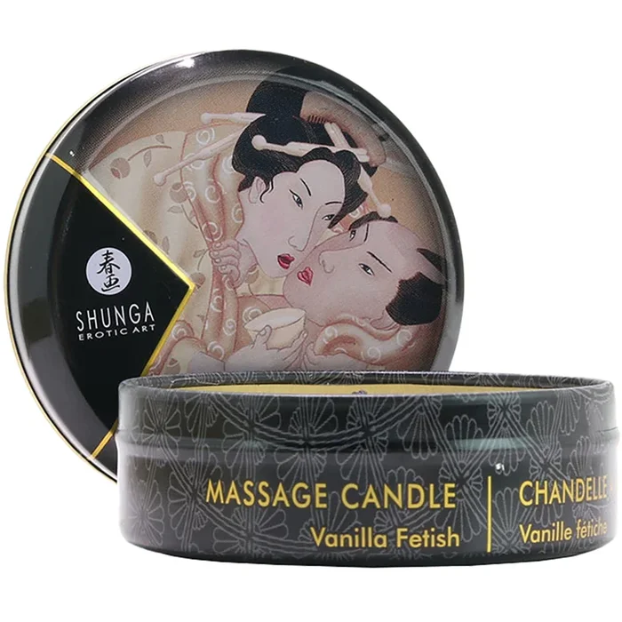 Desire Mini Massage Candle 1oz/30ml in Vanilla Fetish