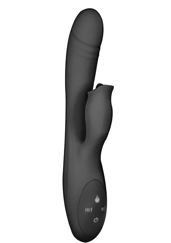 Devine Vibes Heat-Up Clit Licker Rechargeable Silicone Warming Vibrator