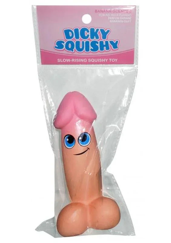 Dicky Squishy Slowly Jump Squishy Toy Banana Scent