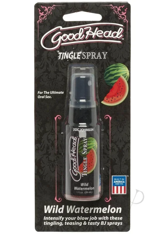 Doc Johnson Goodhead Tingle Spray 1oz – Watermelon Flavor