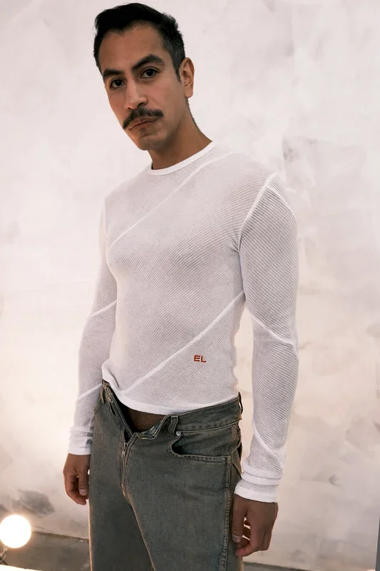 Eckhaus Latta Spiral Longsleeve Tweed