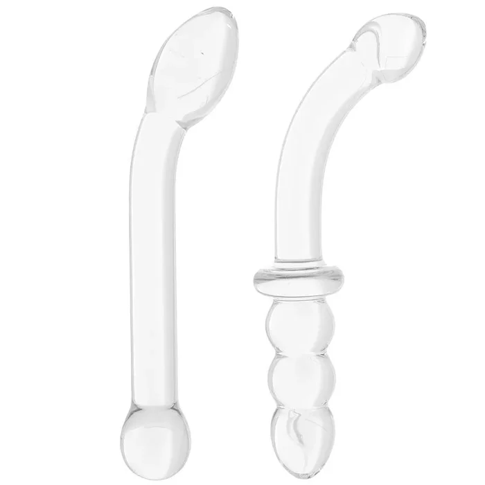 Electro Eel gläs G-Spot Pleasure Dildo Set