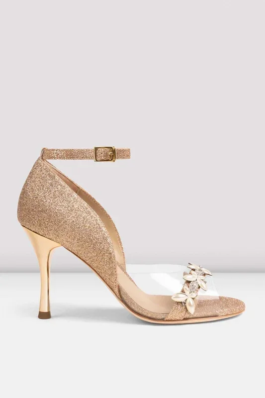 Elegant Moments Diamond Netted Bralette Set Black