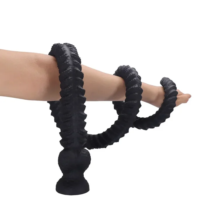 ELITE Liquid Silicone Spine Tickler Depth Trainer 31.4 Inch