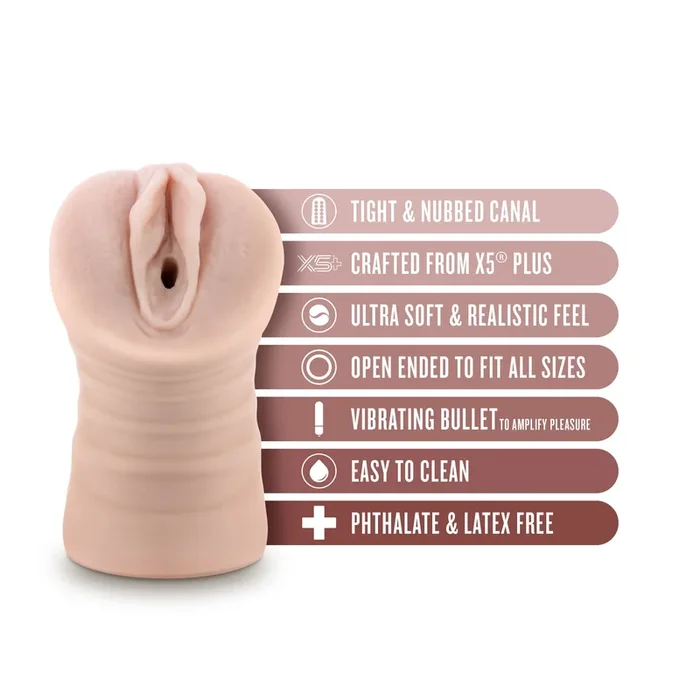 Enlust – Ayumi – Vibrating Stroker – Beige