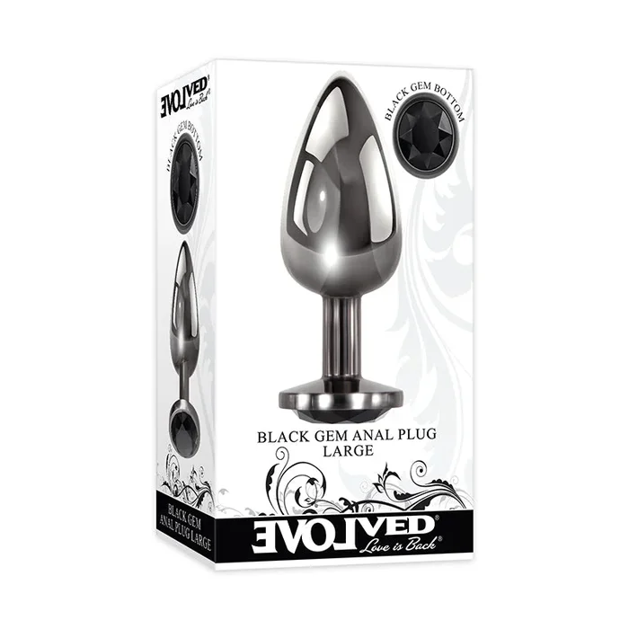 Evolved Black Gem Anal Plug Vauntingly