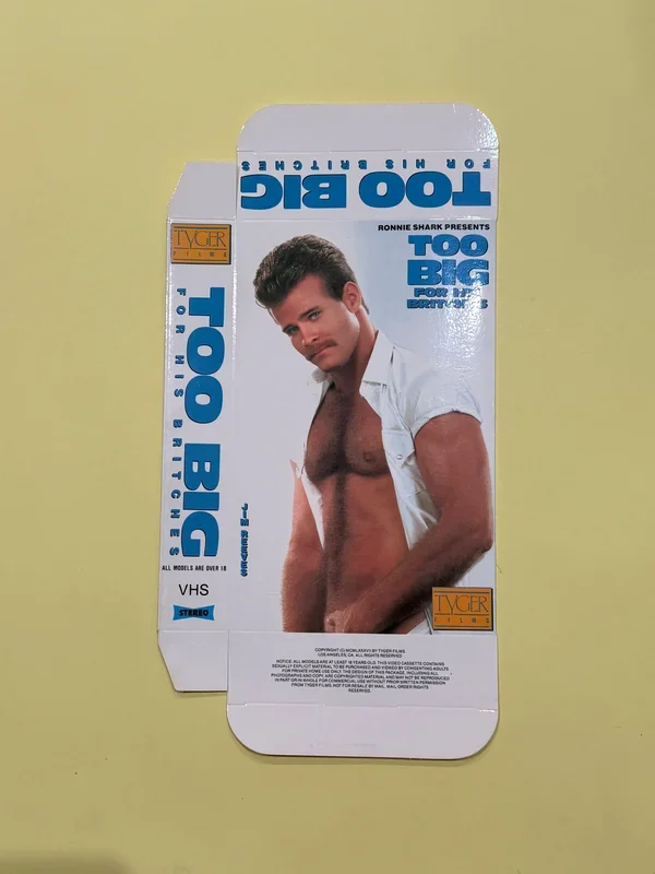 EXCESSIVELY BIG FOR HIS BRITCHES VHS COVER