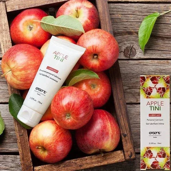 Exsens Appletini Water-Ground Flavored Personal Intimate Lubricant 2.4 oz