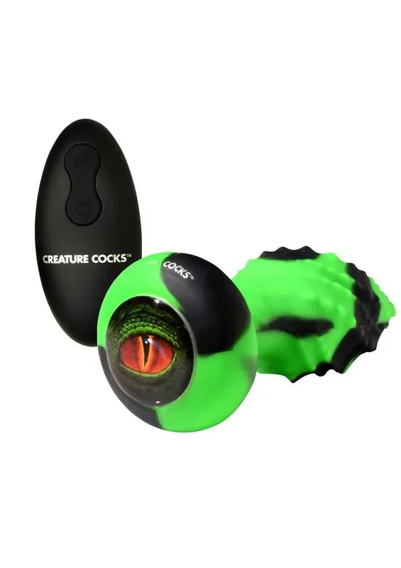 Eye of the Spawn Vibrating Silicone Plug