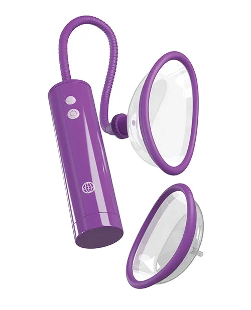 Fantasy For Her Rechargeable Pleasure Pump Kit – Purple
