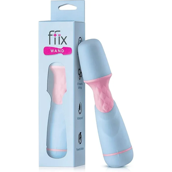 Femme Funn FFIX Mini Wand Massager – Blue