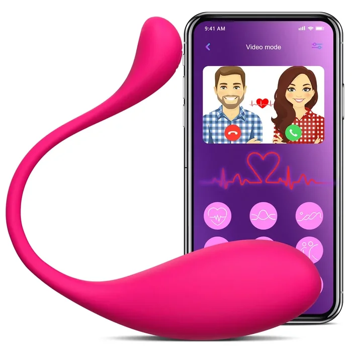 FIDECH APP Controlled Wearable 9 Mode Egg Vibrator