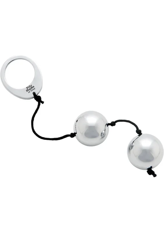 Fifty Shades Of Grey Inner Goddess Silver Pleasure Balls
