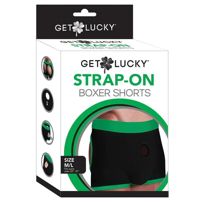 Find Lucky Strap-On Boxer Shorts M/L