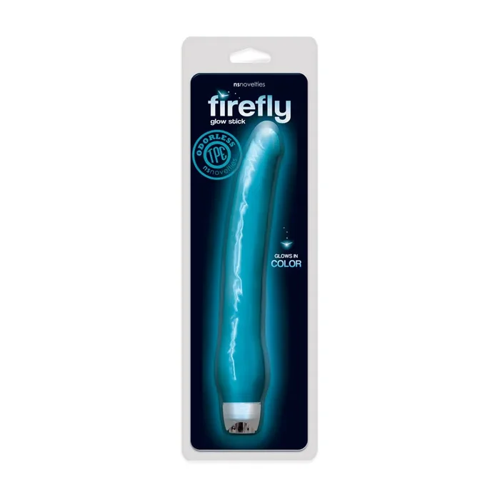 Firefly Glow Stick 11 in. Oscillate Dildo Blue