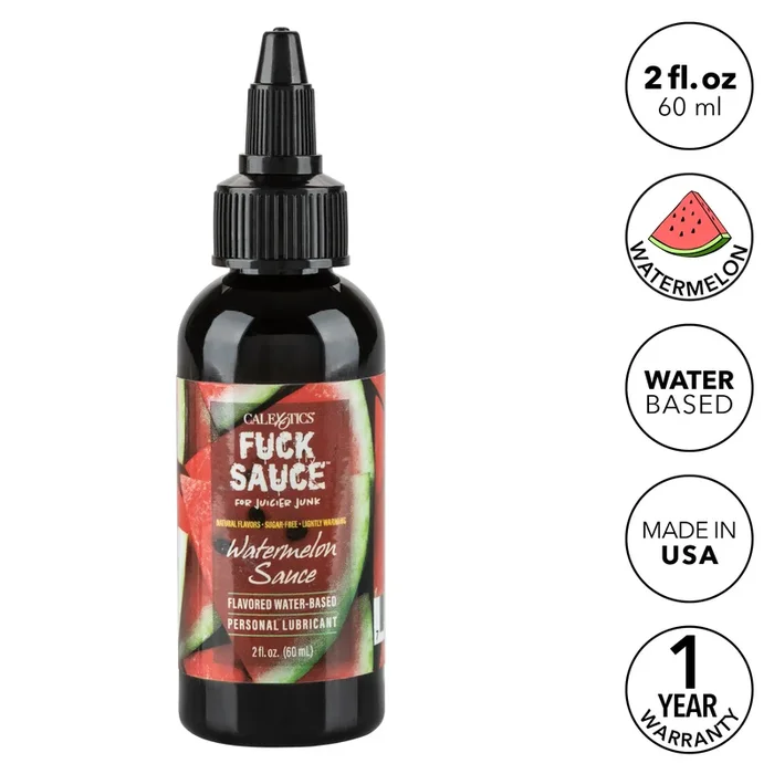Fuck Sauce Flavored Water-Based Personal Lubricant – Watermelon – 2 Fl. Oz.