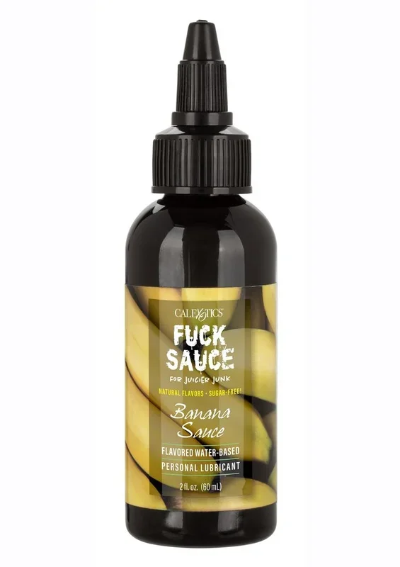 Fuck Sauce Flavored Water Ground Personal Lubricant Banana