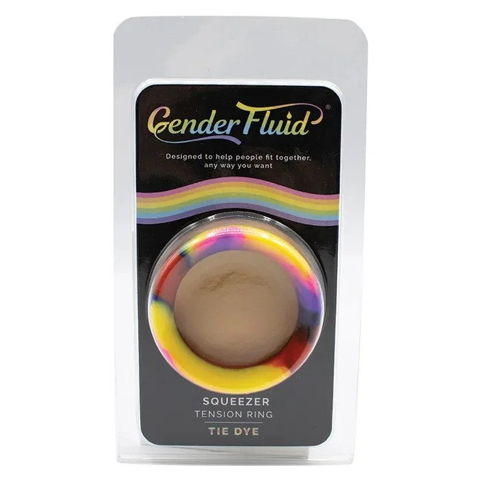 Gender Fluid Squeezer Tension Ring-Tie Dye