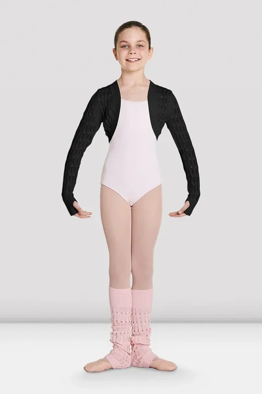 Girls Roesia Knitted Long Sleeve Shrugs