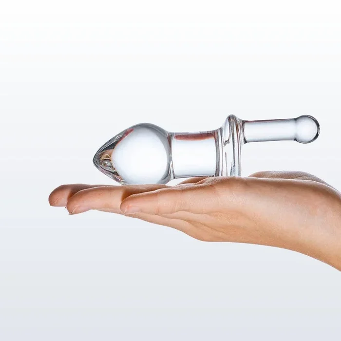 Gläs Juicer 5 ” Glass Butt Plug