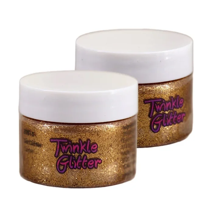 Gold Fine Gel Glitter 1.5 Ounce