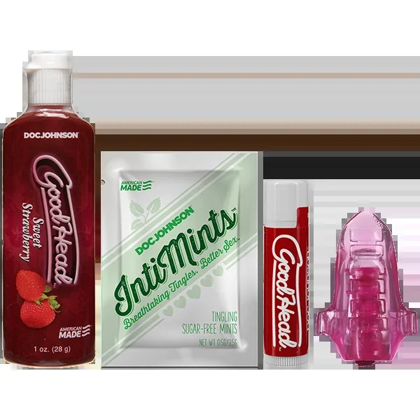 GoodHead Lick It Oral Pleasure Kit – Sweet Strawberry