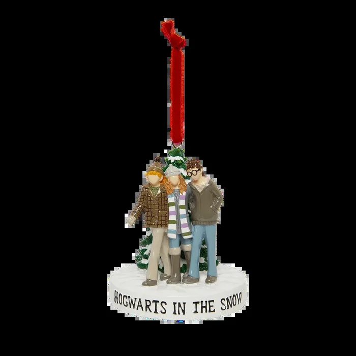 Hogwarts in the Snow Trio Ornament