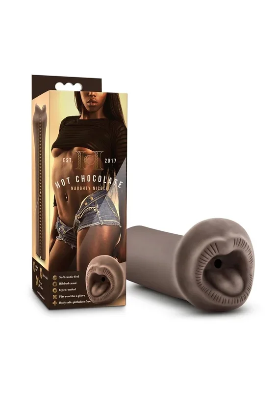 Hot Chocolate Naughty Nicole Masturbator – Mouth