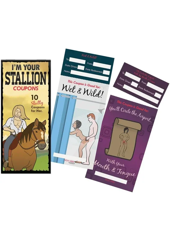 I’m Your Stallion Coupons – 10 Slutty Coupons For Her