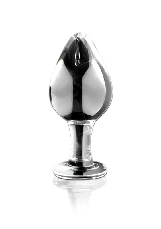 Icicles No. 25 – Handcrafted Glass Anal Plug