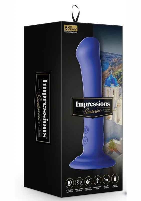 Impressions Santorini Rechargeable Silicone Vibrator