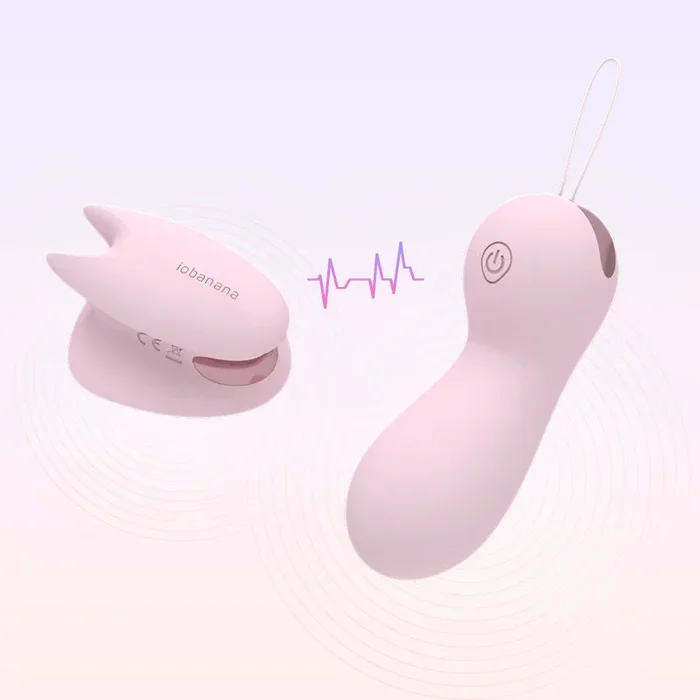 IOBANANA Finger clip Remote Control Vibrator