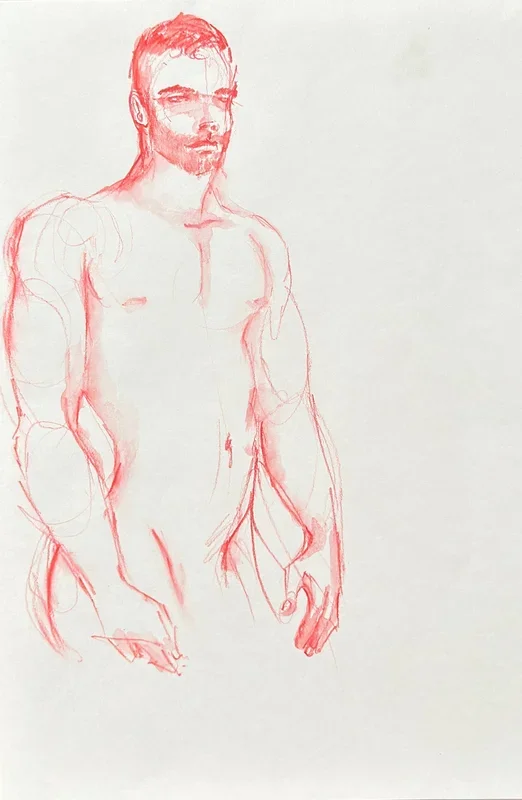 JASON DUFFY, STUDY IN RED, 2018