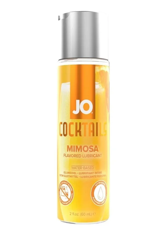 JO Cocktails Water Based Flavored Lubricant – Mimosa