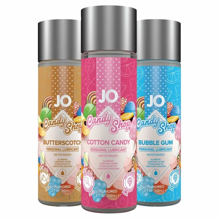 JO H2O Candy Shop Water-Based Flavored Personal Lubricant 2 fl. oz.