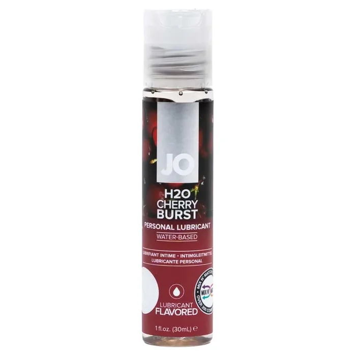 JO H2O Cherry Burst Flavored Water-Establish Lubricant