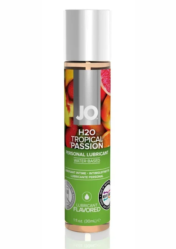 JO H2o Water Based Flavored Lubricant Tropical Passion