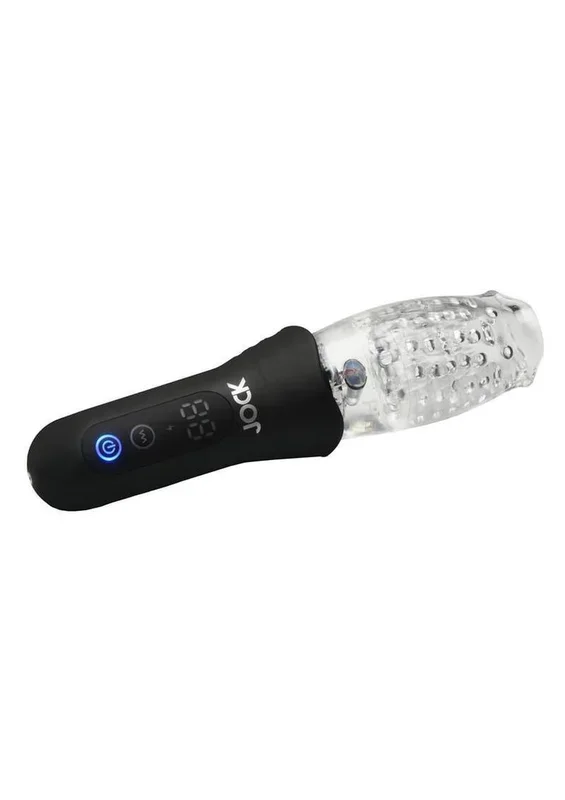 Jock Spinning, Thrusting, and Vibrating Rechargeable Masturbator