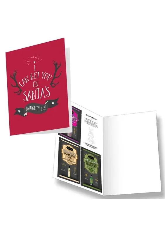 Kama Sutra Santa’s Naughty List Greeting Card