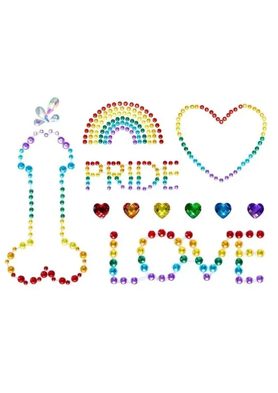 Leg Avenue Pride Body Jewels Sticker
