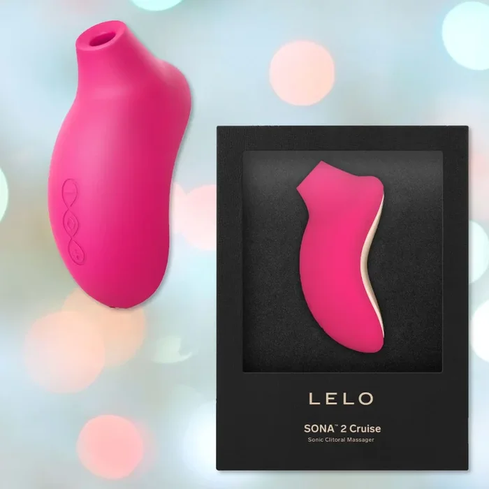 LELO SONA 2 Cruise Sonic Clitoral Massager – Cerise