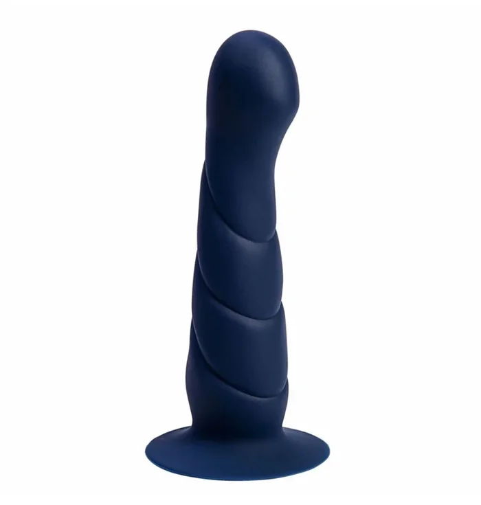 MAIA MARIN 8 IN POSABLE SILICONE DONG BLUE