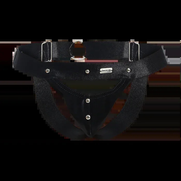 Male Basics Dngeon Peekaboo Penis Pouch Jockstrap Black Camo One Size