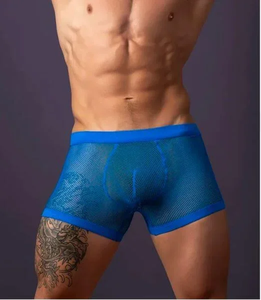 Male Power Fishnet 2.0 PCH Short Royal M
