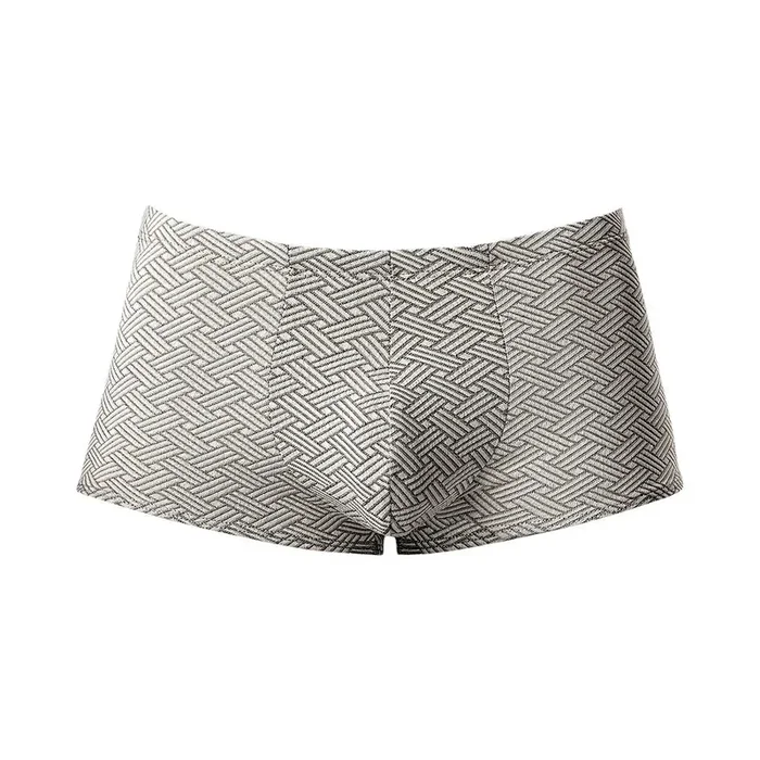 Male Power Labyrinth Mini Short Grey Weave