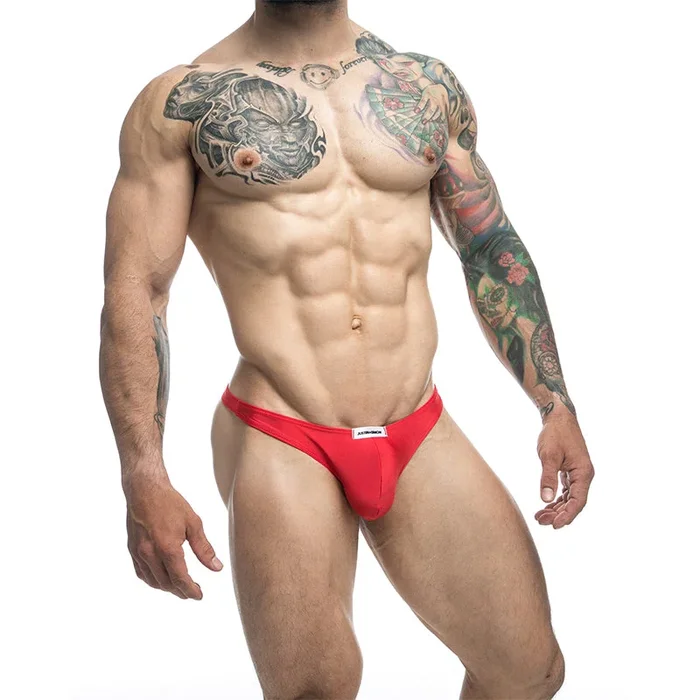 MaleBasics JUSTIN + SIMON Classic Tanga Red M