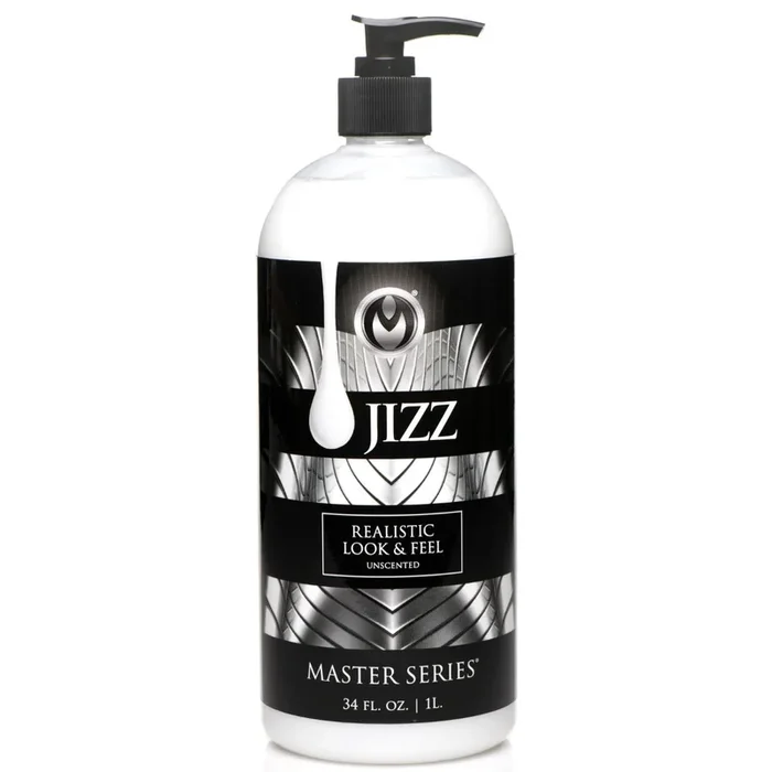 Master Series Jizz Unscented Water Based Lube 34oz
