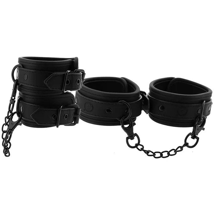 Master Series Kinky Comfort Wrist & Ankle Cuff Set